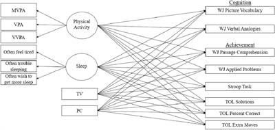 The convergent effects of primary school physical activity, sleep, and recreational screen time on cognition and academic performance in grade 9